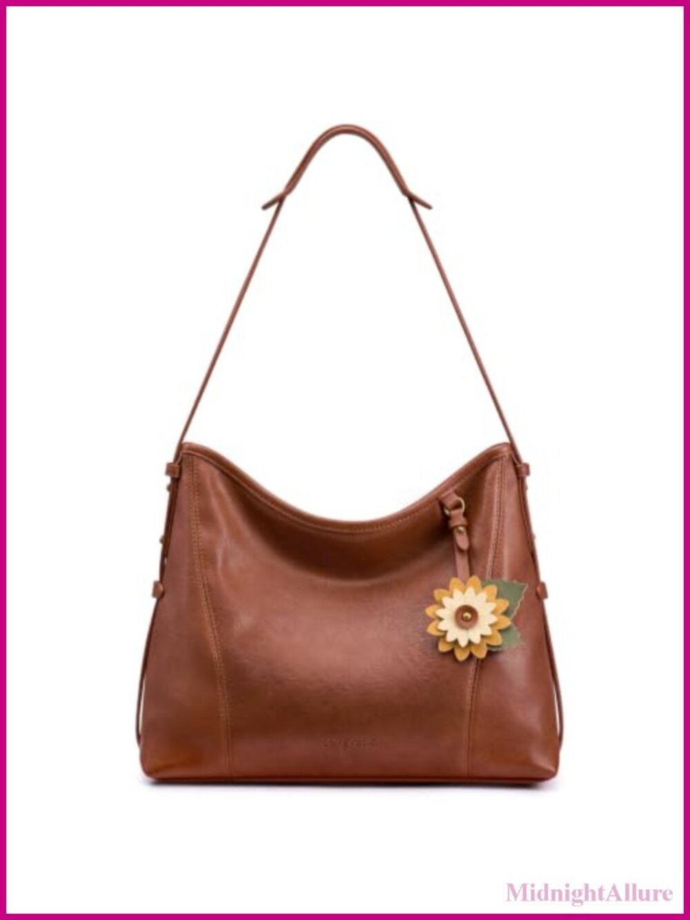 Hobo Shoulder Bag PU Leather Crossbody Purse Women's Handbag